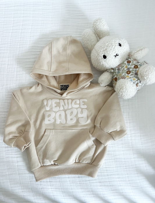 Venice Baby Hoodie Natural